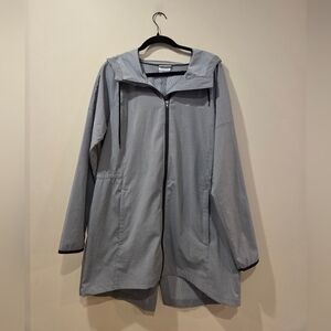 Columbia Women's Gray Softshell Hooded Jacket